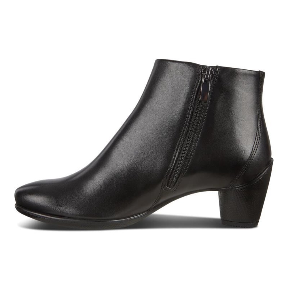 ECCO Womens Ankle Boots Black - Sculptured 45 - CZP-478309